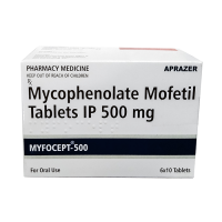 Фото Микофенолата мофетил (Myfocept-500) таблетки 500мг №60