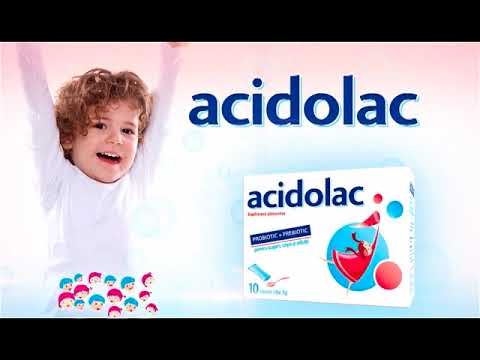 Видео о препарате Ацидолак пакет-саше 3г N10