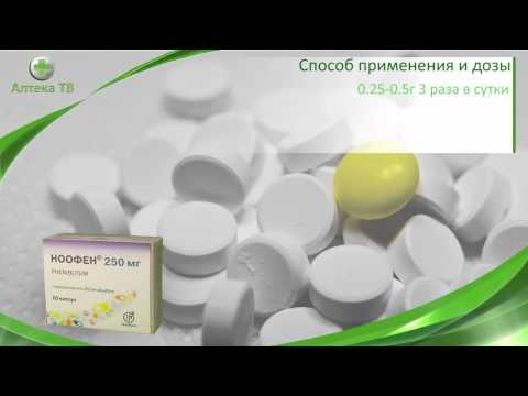 Видео о препарате Ноофен капсулы 250мг N20