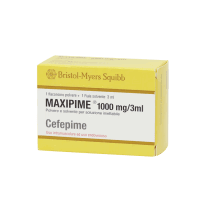 Купить Максипим (Цефепим, Maxipime) 1г фл. №1, Bristol-Myers Squibb SRL