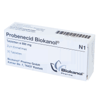 Купить Пробенецид 500мг №30, Biokanol Pharma GmbH