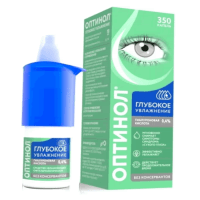 Фото Оптинол (Optinol) Глубокое увлажнение 0.4% капли глазные 10мл