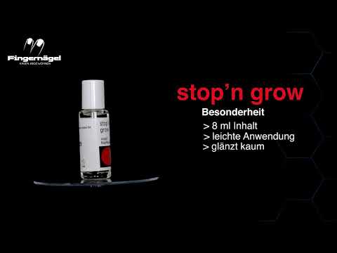 Видео о препарате Стоп н Гроу (Stop N Grow) лак для того чтобы перестать грызть ногти 8мл