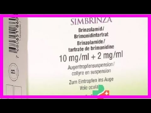 Видео о препарате Симбринза глазные капли 10мг 2мг/мл 5мл