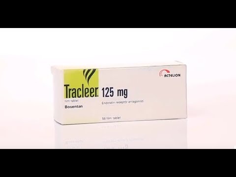 Видео о препарате Бозентан (Бозентас, Bosenzer), генерик Траклир табл. 125 мг №20