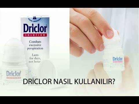 Видео о препарате Дриклор (Driclor) дезодорант (антиперспирант) 20 мл
