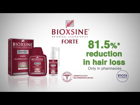 Видео о препарате Биоксин форте (Bioxsine forte) шампунь 300 мл