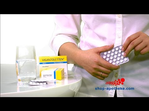 Видео о препарате Вигантолеттен таблетки 1000